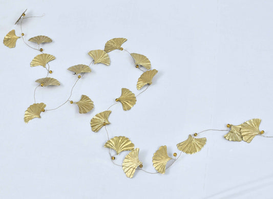 Ginkgo Leaf Garland GOLD 183.00x7.00x1.00 CM