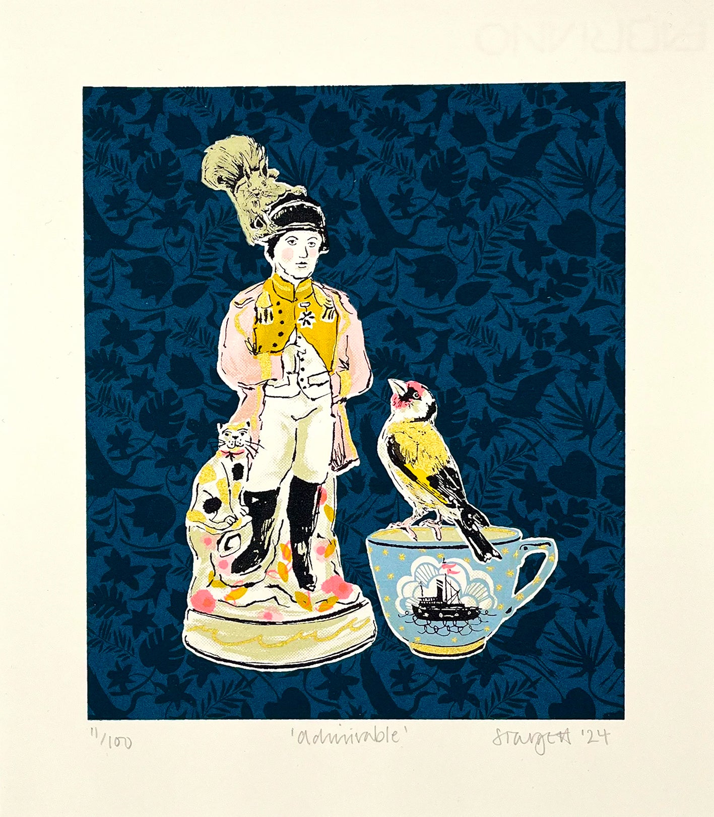 Admirable screenprint