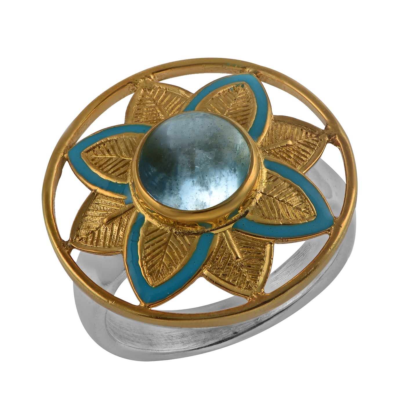 Bali Aquamarine Ring