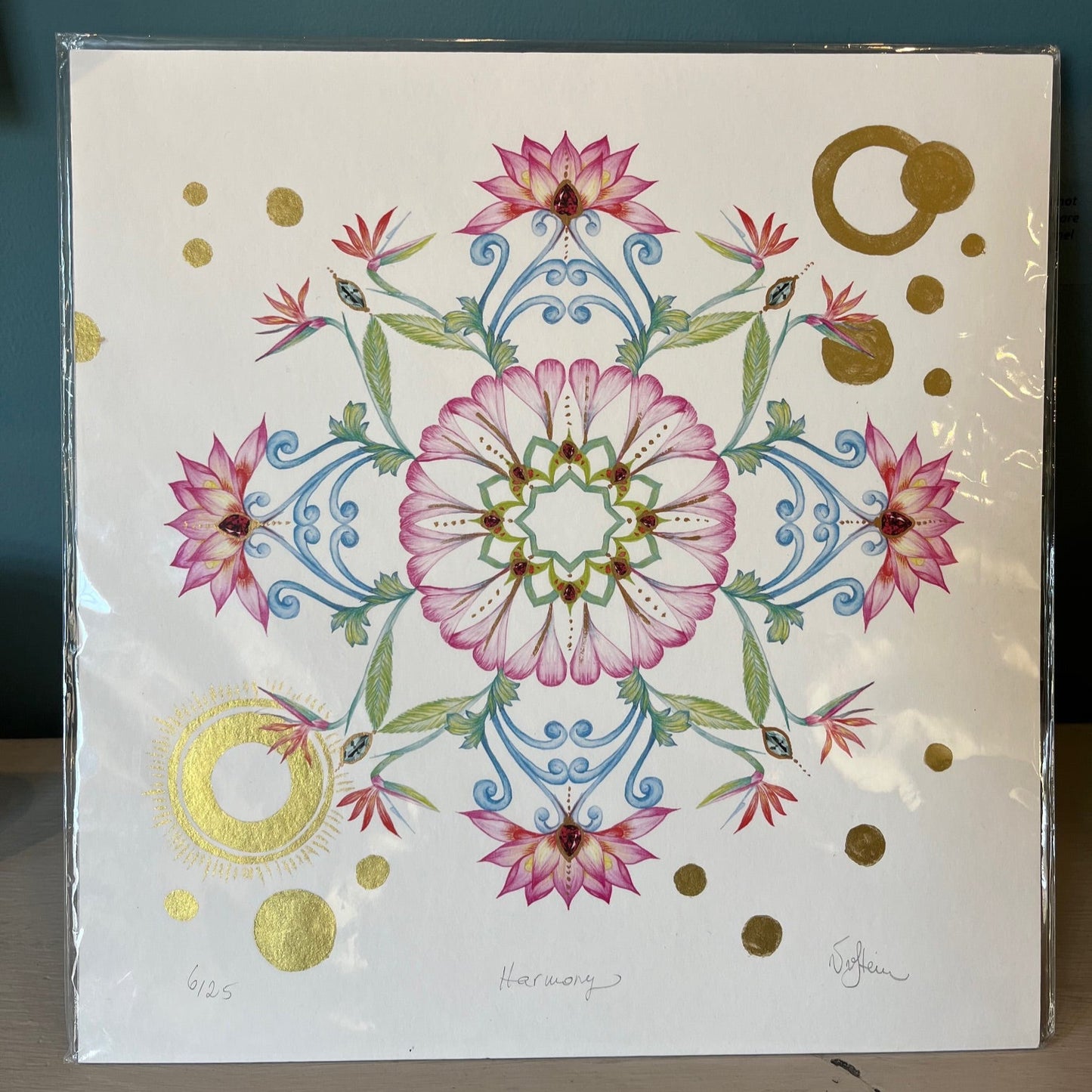 Botanical Mandala Harmony Victoria von Stein