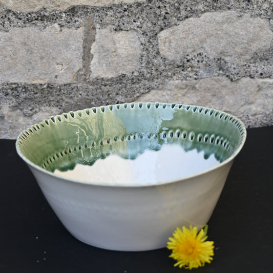 Large porcelain bowl