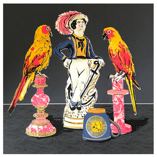 Hello Sailor screenprint