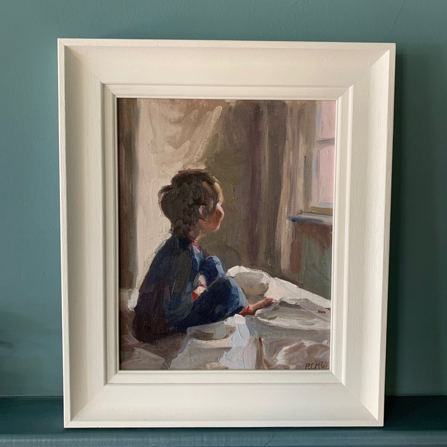 Little Boy on the Bed