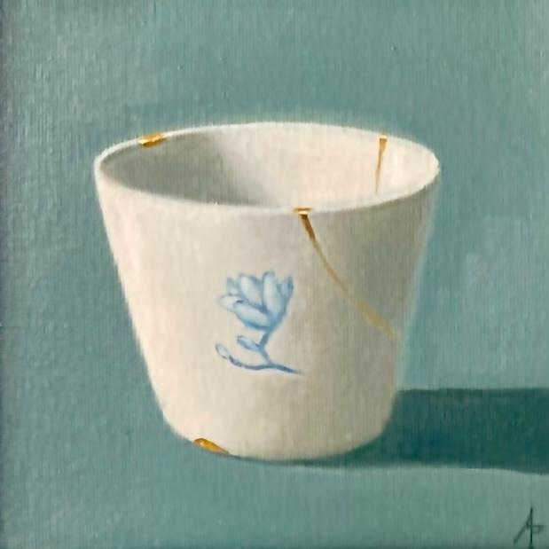Kintsugi Magnolia Cup
