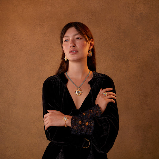 Bali Aquamarine Ring