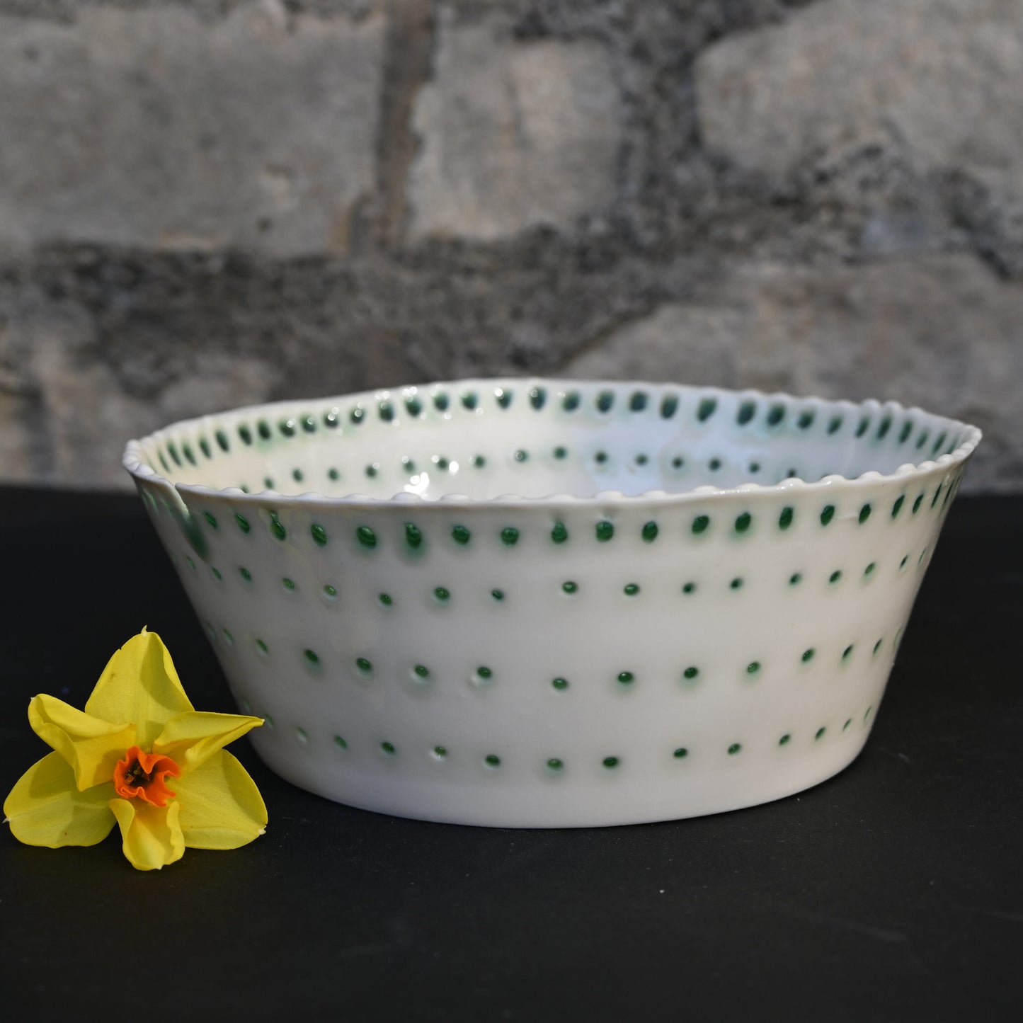 Morning dew decorative bowl