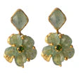 Rosa Strawberry Onyx Diopside Earrings