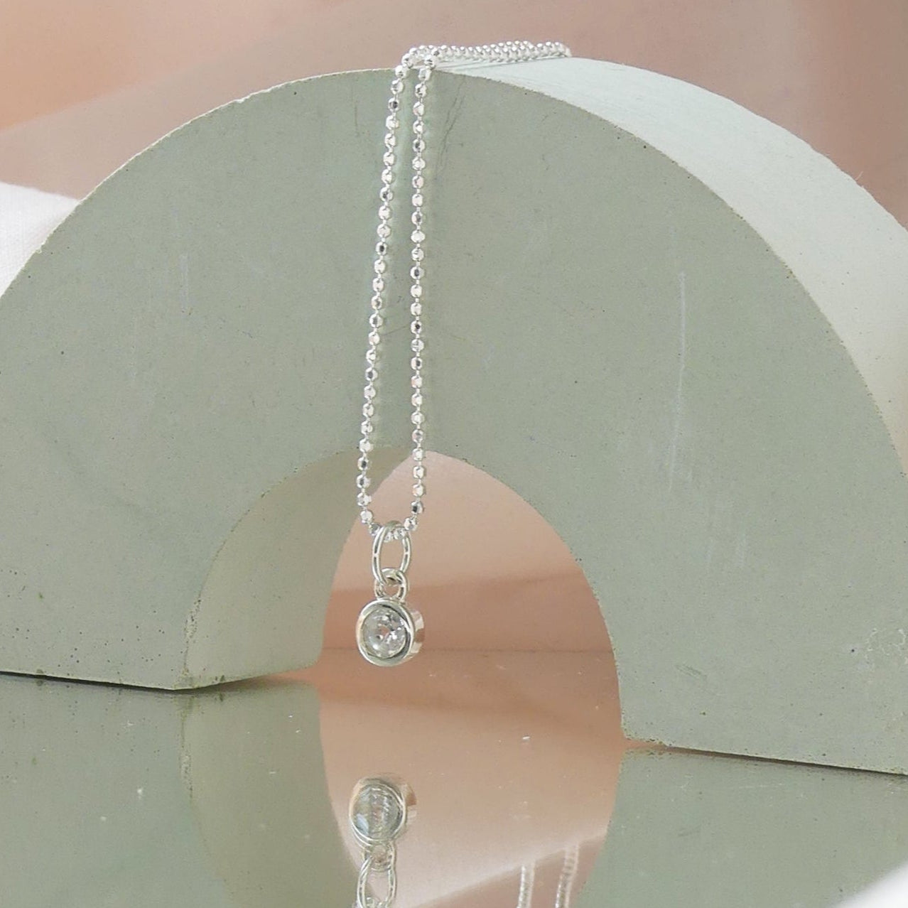 Semi-precious gemstone necklace