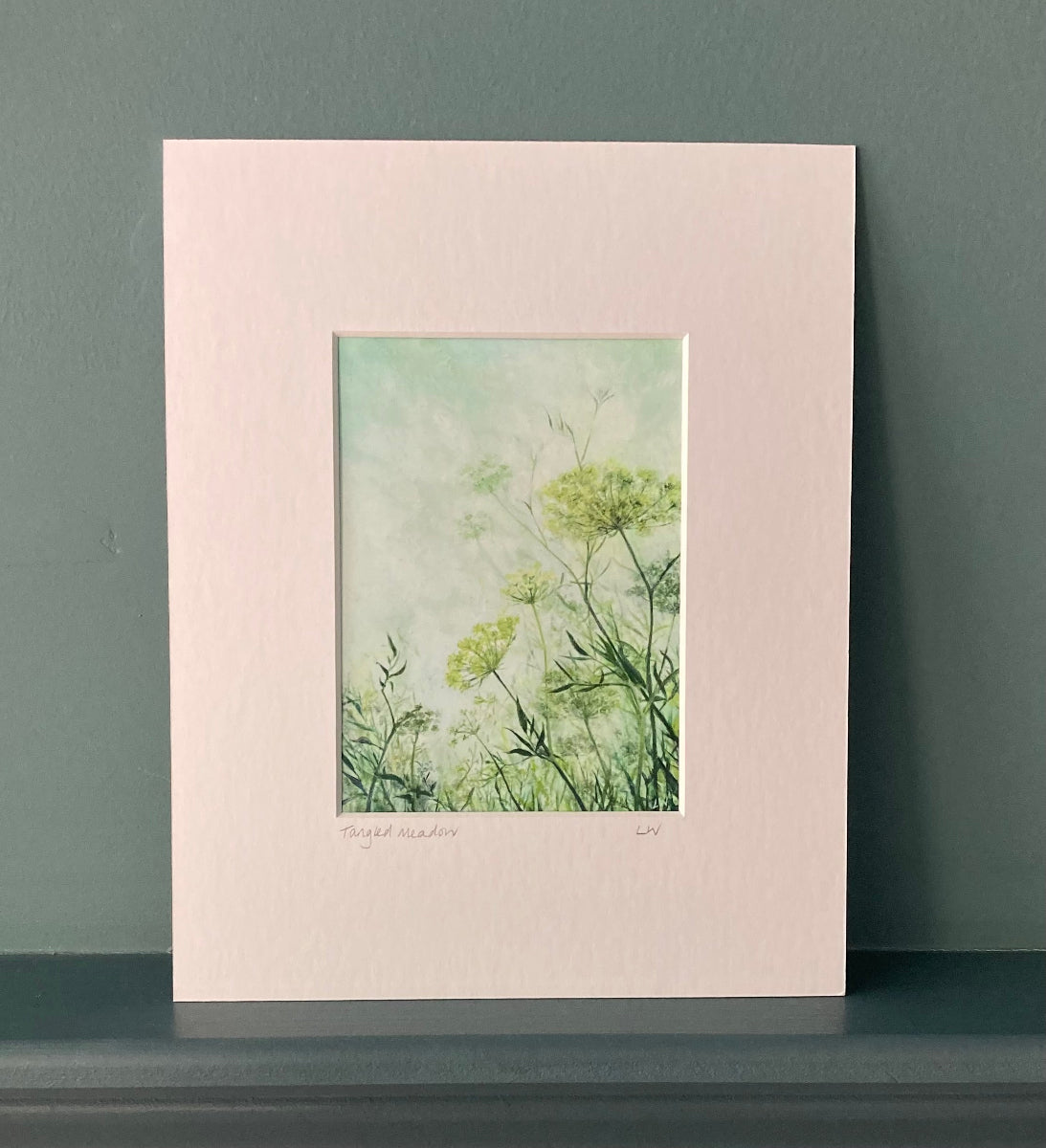 ‘Tangled Meadow’ print