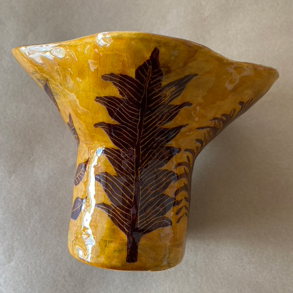 Mustard 3 Chicken bowl by Catherine Phelps