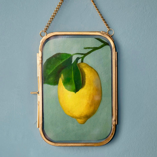 Brass framed print 10 x 15cm