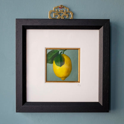 Miniature framed print with brass hanger (15 x 15cm)