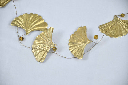 Ginkgo Leaf Garland GOLD 183.00x7.00x1.00 CM