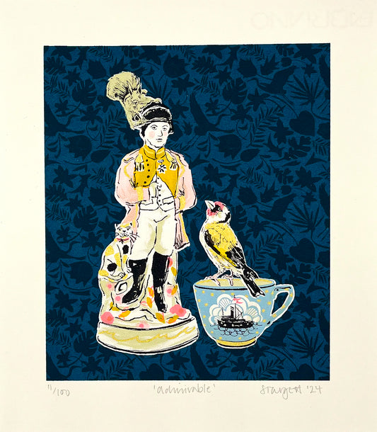 Admirable screenprint