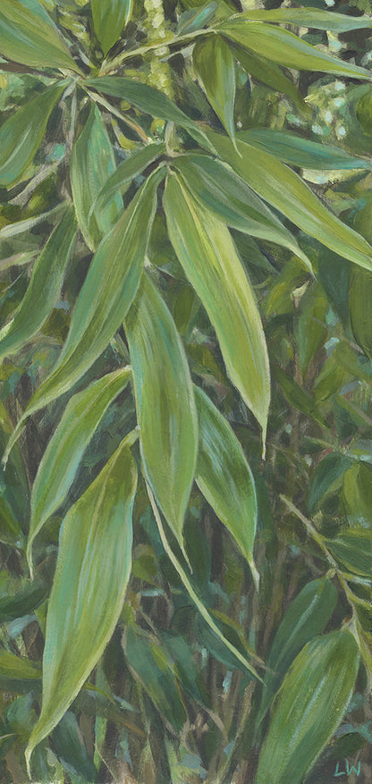 Bamboo Prints, mounted