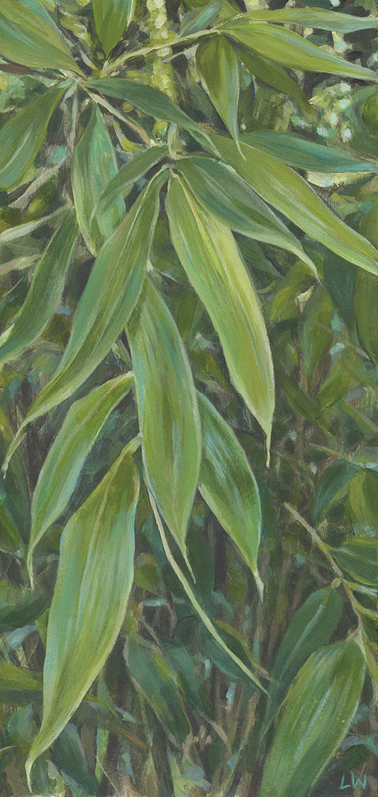 Bamboo Prints, mounted