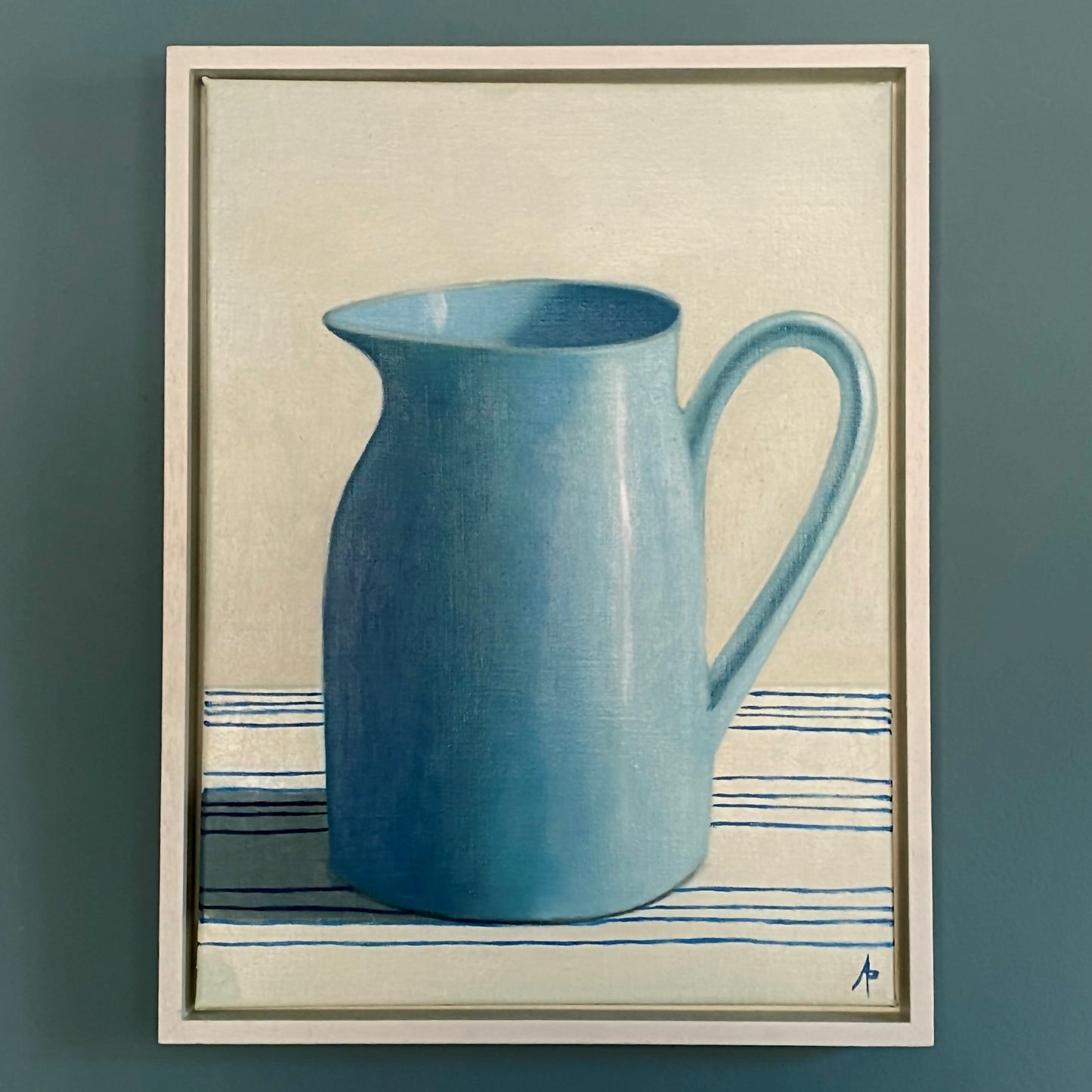 Blue Jug Painting