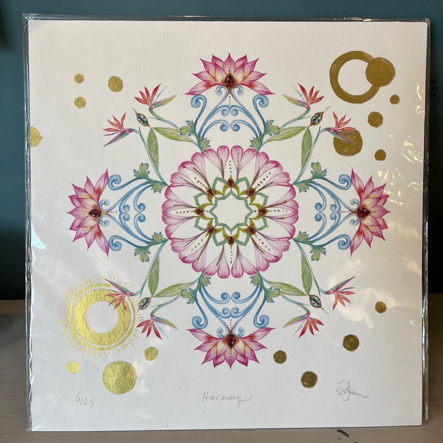 Botanical Mandala Harmony Victoria von Stein