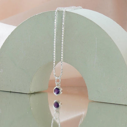 Semi-precious gemstone necklace
