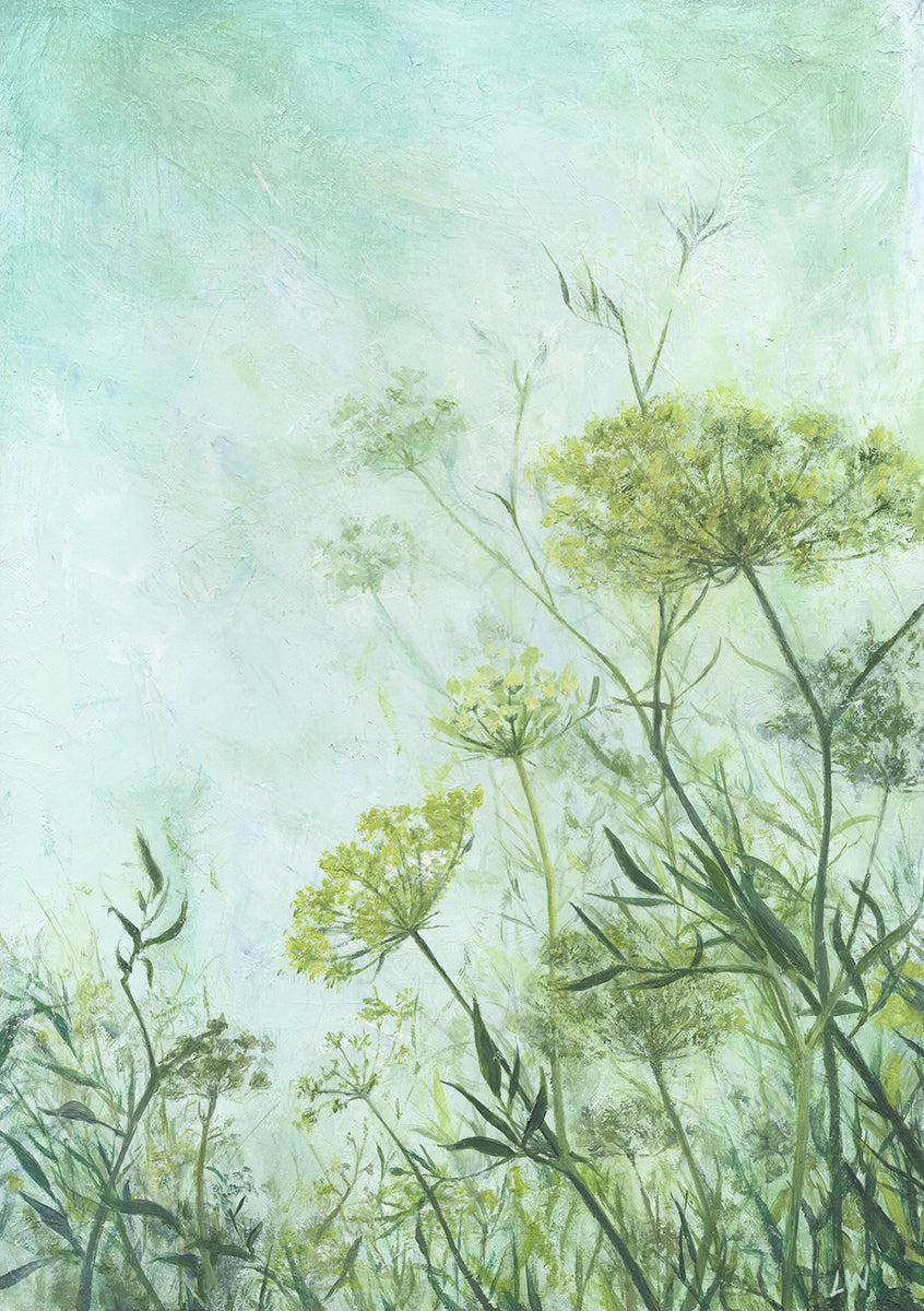‘Tangled Meadow’ print