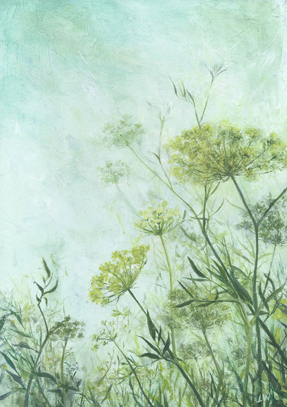 ‘Tangled Meadow’ print