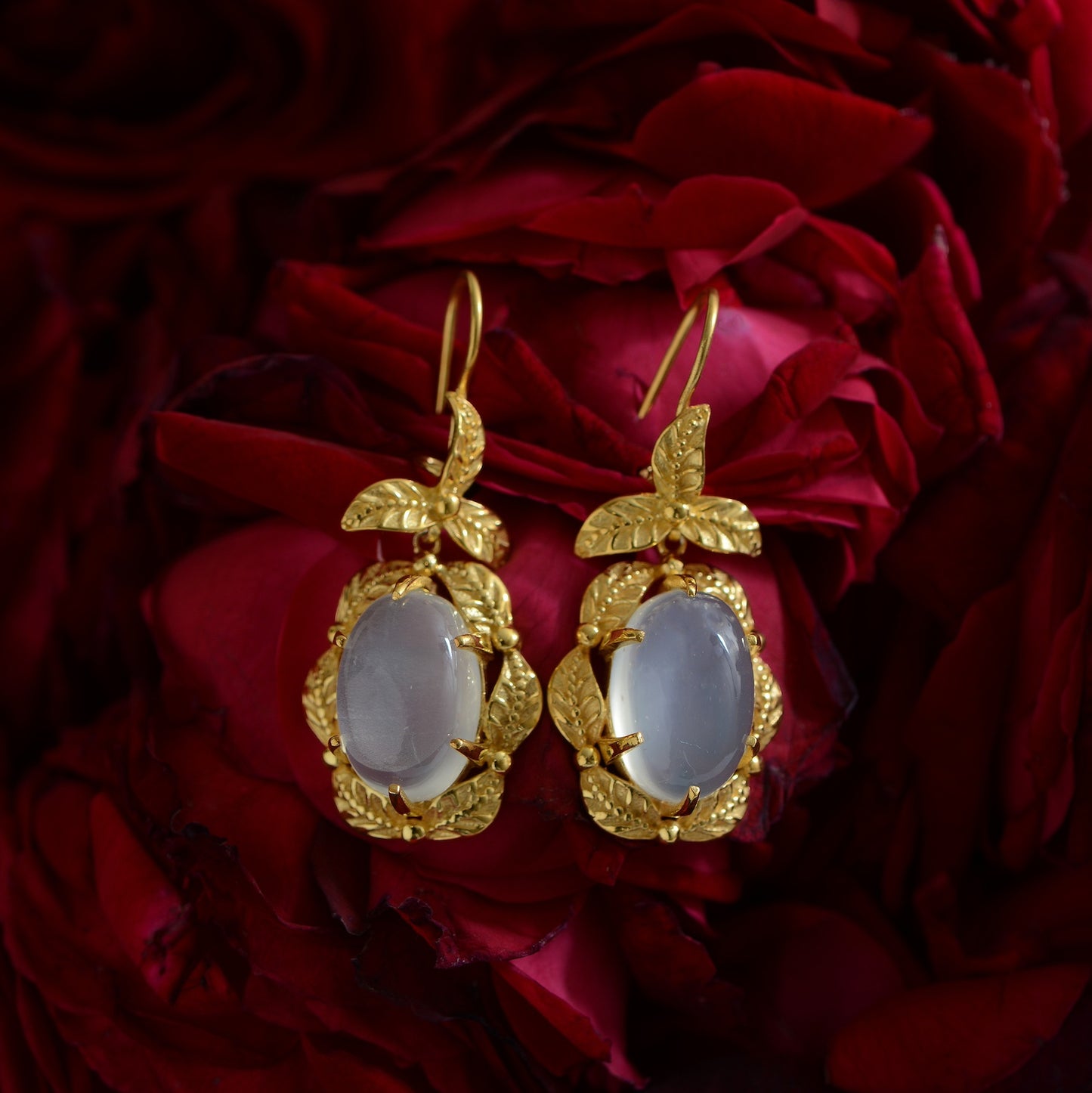 Tashi Moonstone Earrings