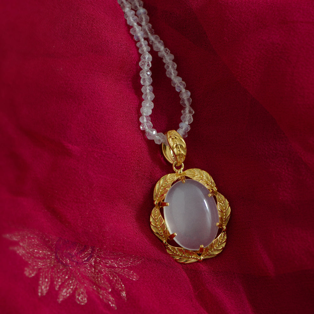 Tashi Moonstone Pendant Necklace
