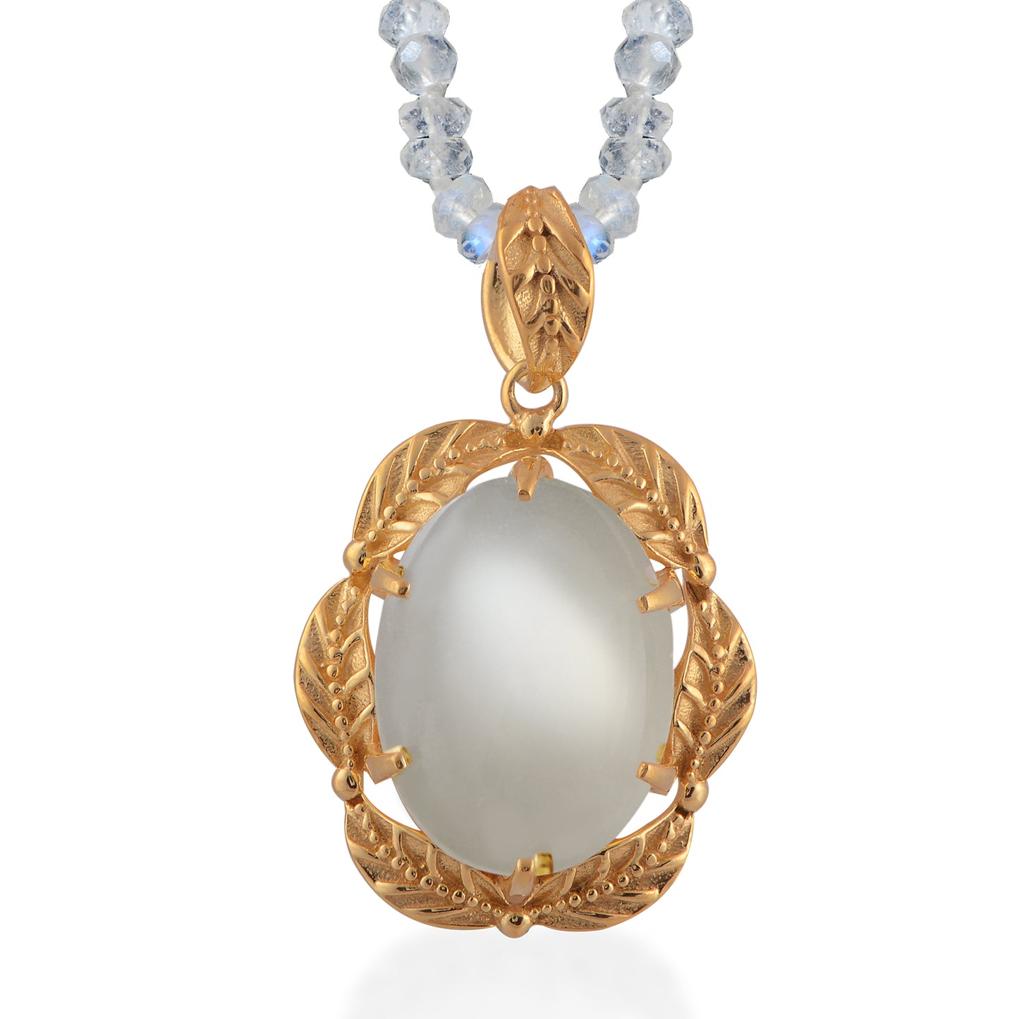 Tashi Moonstone Pendant Necklace