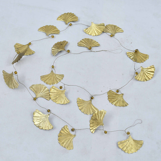 Ginkgo Leaf Garland GOLD 183.00x7.00x1.00 CM