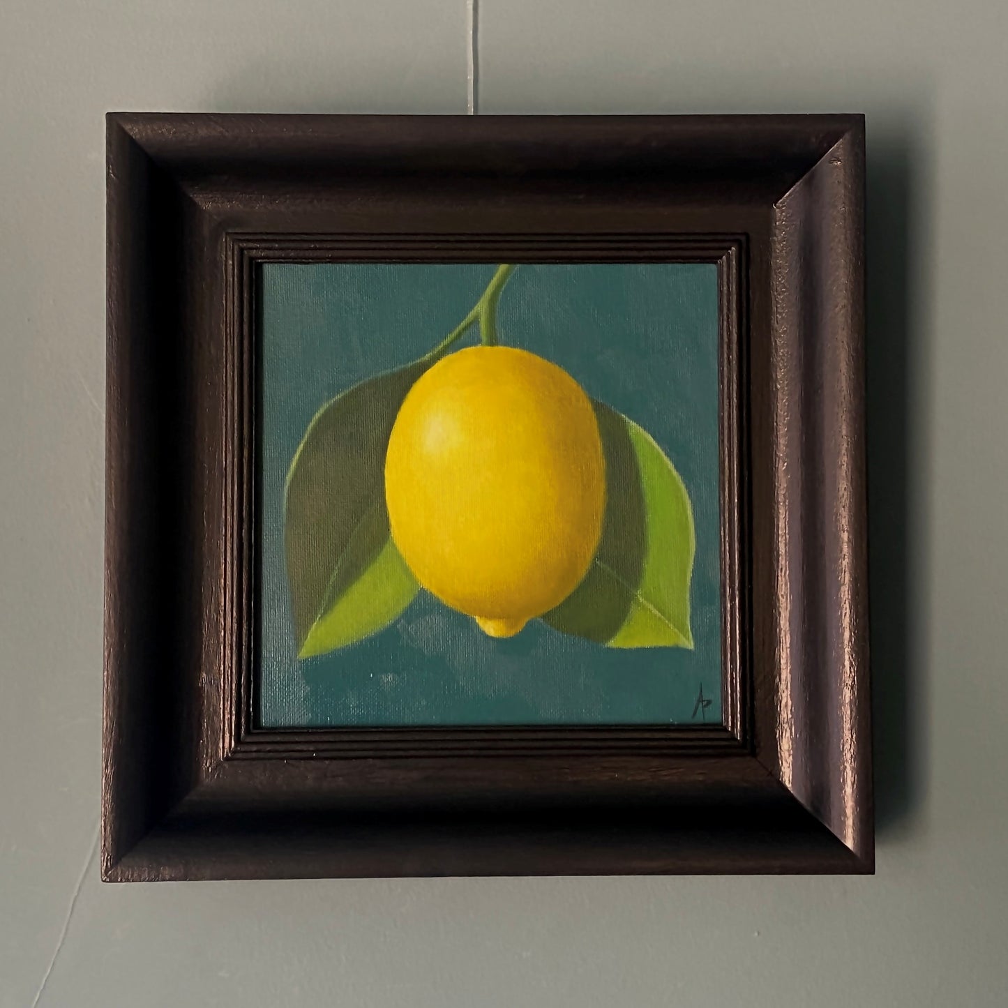 Lemon with Leaf